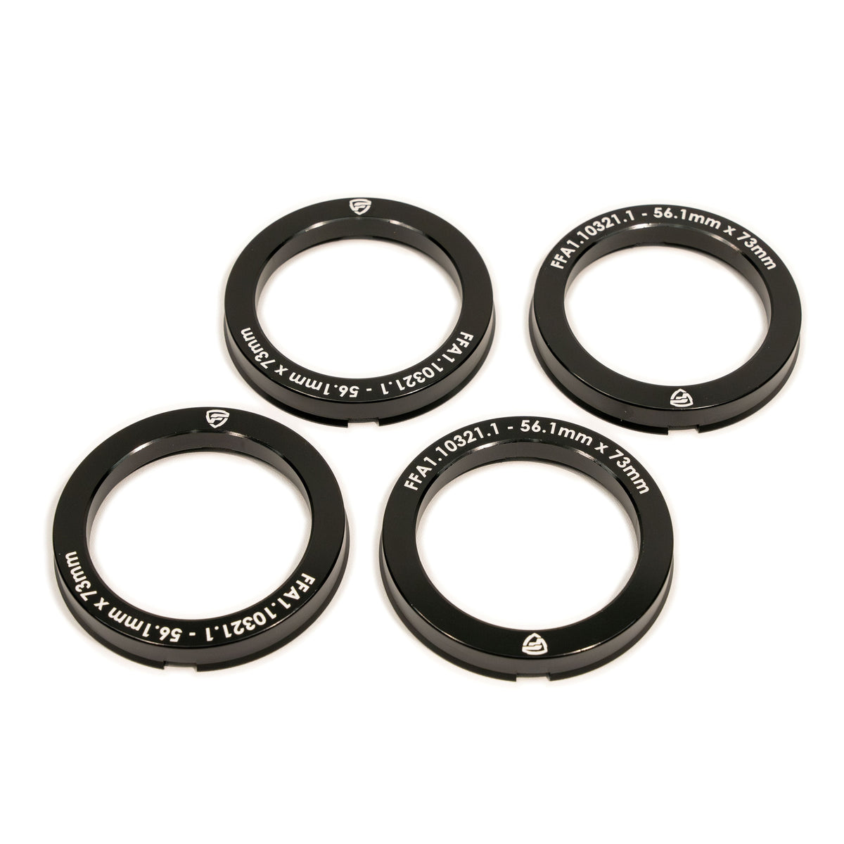 FactionFab Hub Centric Ring Set (73mm to 56.1mm)