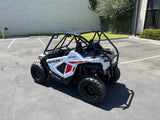 Polaris RZR 200 Fastback Cage with attached rear bumper