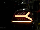 OLM Y-Spec LED Taillights (Clear Lens  White Optic) - 2015-2021 WRX / STI