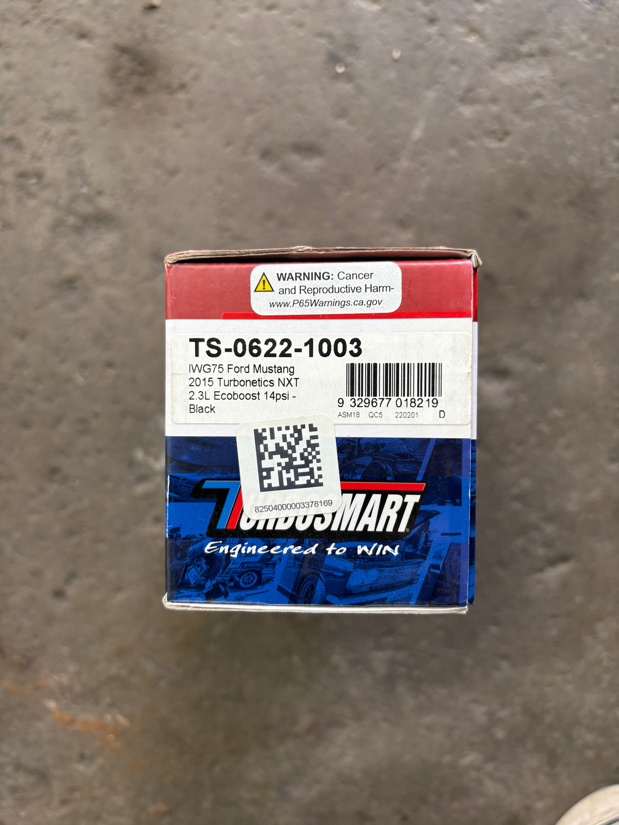 OPEN BOX: TurboSmart IWG-17 Internal Wastegate Actuator RS / Mustang (NX2 Only) 14 PSI