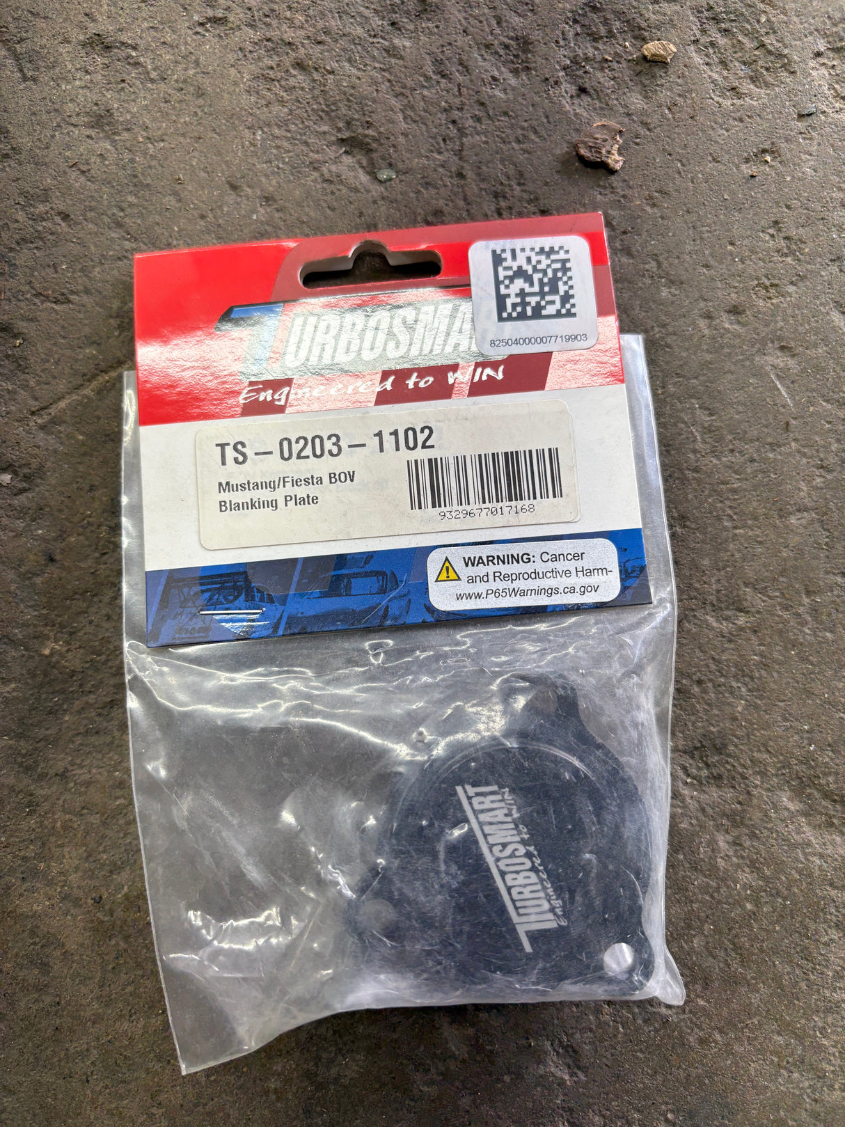 OPEN BOX: Turbosmart Fiesta ST / Mustang BOV Blanking Plate