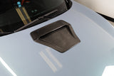 OLM LE Carbon Fiber Hood Scoop Cover - 2017 - 2021 Honda Civic Type R