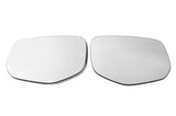 OLM Wide Angle Convex Mirrors w/ Turn Signals / Defrosters (Chrome) - Subaru WRX 2022+