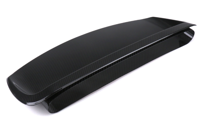 OLM LE Dry Carbon Fiber Hood Scoop Cover - 2010-2014 WRX / STI with Hood Scoop Cover