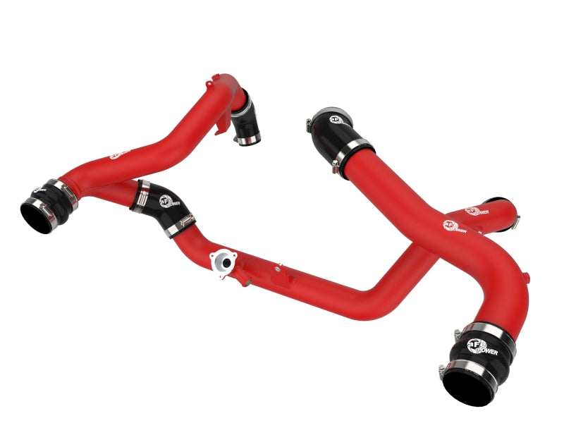 aFe Bladerunner 2-1/4 IN Aluminum Charge Pipes 20-25 3.0tt Ford Explorer/Explorer ST