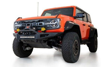 ADDICTIVE DESERT DESIGNS - Addictive Desert Designs 22 - 23 Ford Bronco Raptor Rock Fighter Front Bumper - Panda Motorworks