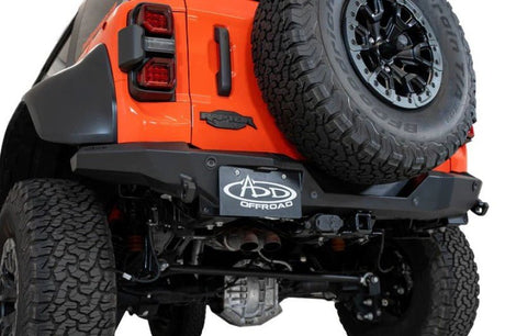 ADDICTIVE DESERT DESIGNS - Addictive Desert Designs 22 - 23 Ford Bronco Raptor Rock Fighter Rear Bumper - Panda Motorworks