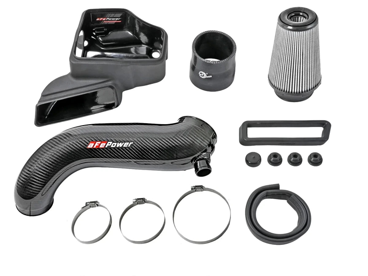 AFE - aFe 15 - 19 VW Golf R (MKVII) L4 - 2.0L (t) Track Series Carbon Fiber Intake System