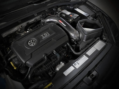 AFE - aFe 15 - 19 VW Golf R (MKVII) L4 - 2.0L (t) Track Series Carbon Fiber Intake System