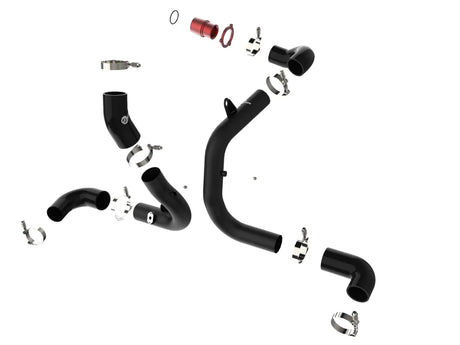 AFE - aFe 15 - 19 VW GTI Turbocharger Inlet Pipe - Red