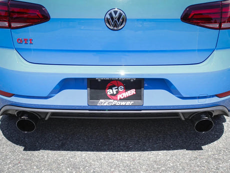 AFE - aFe 18 - 21 VW GTI (MK7.5) 2.0L MACH Force - Xp 3in to 2.5in 304 SS Axle - Back Exhaust System
