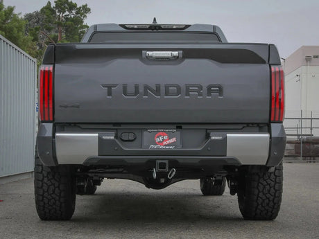 AFE - aFe 2022 Toyota Tundra V6 - 3.5L (tt) Apollo GT Series Hi - Tuck 2.5in to 3in 409 SS Cat - Back Exhaust