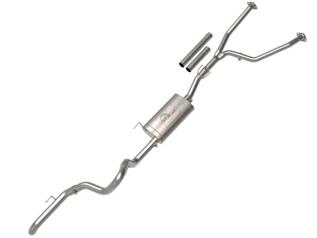 AFE - aFe 2022 Toyota Tundra V6 - 3.5L (tt) Apollo GT Series Hi - Tuck 2.5in to 3in 409 SS Cat - Back Exhaust