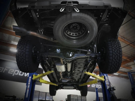 AFE - aFe 2022 Toyota Tundra V6 - 3.5L (tt) Vulcan Series 2.5in to 3in 304 SS Cat - Back Exhaust