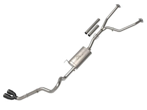 AFE - aFe 2022 Toyota Tundra V6 - 3.5L (tt) Vulcan Series 2.5in to 3in 304 SS Cat - Back Exhaust