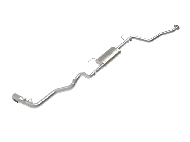 AFE - aFe 2024 Toyota Tacoma L4 2.4L Apollo Series 2.5 - 3in 409 SS Steel Cat - Back Exhaust w/Polished Tips - Panda Motorworks