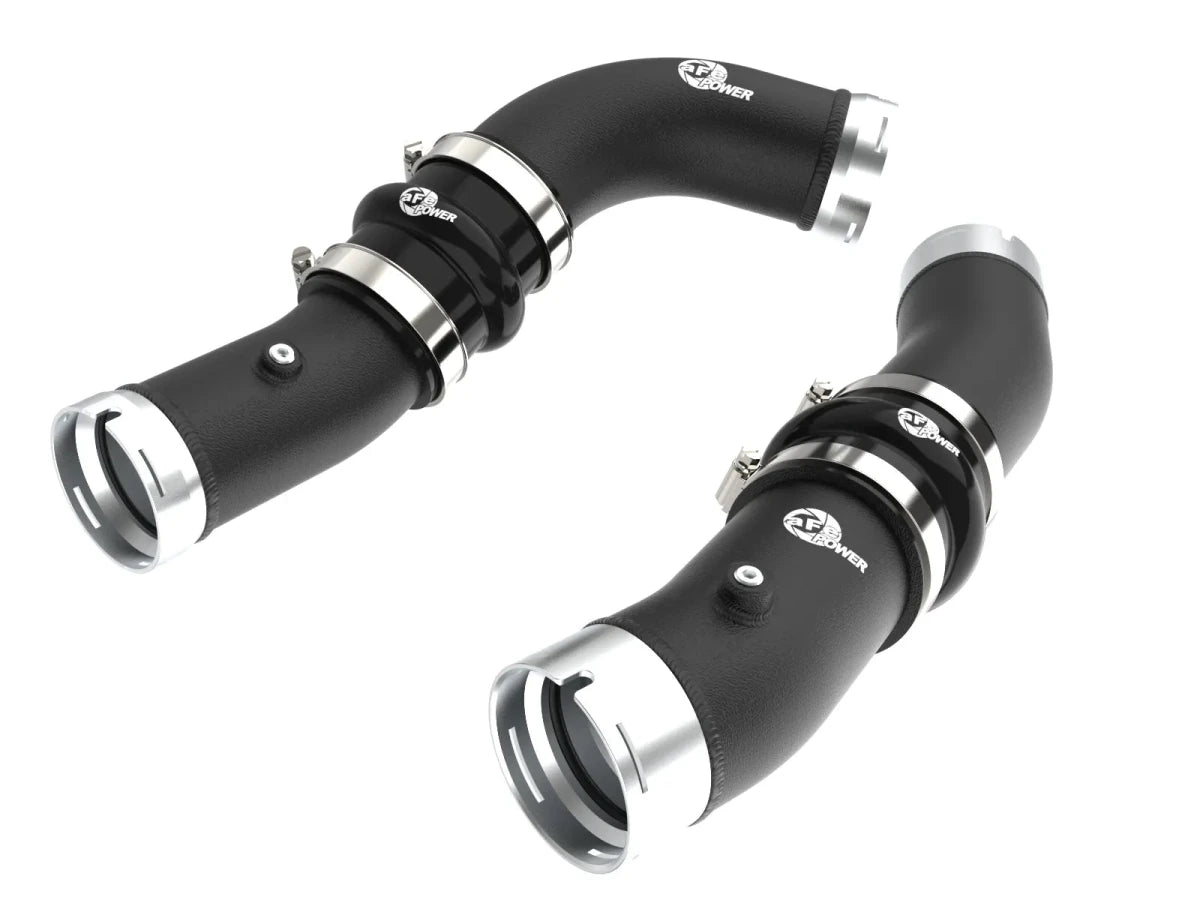 AFE - aFe 2024 Toyota Tacoma L4 2.4L (t) BladeRunner 3in Aluminum Cold Charge Pipe
