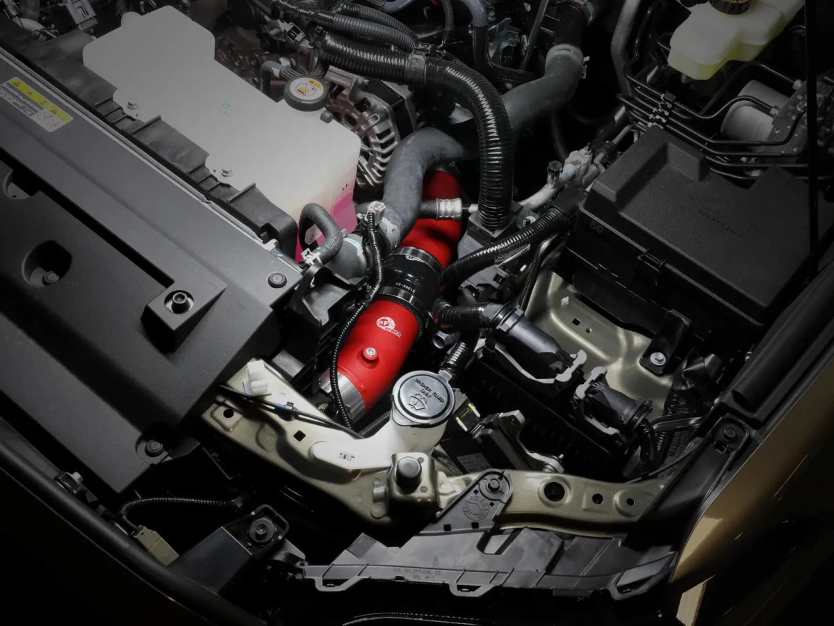 AFE - aFe 2024 Toyota Tacoma L4 2.4L (t) BladeRunner 3in Aluminum Cold Charge Pipe