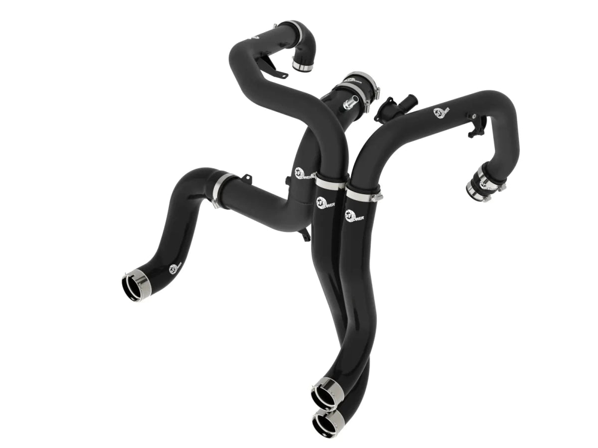 AFE - aFe 22 - 25 Ford Bronco Raptor / 24 - 25 Ranger Raptor 3.0L Ecoboost TT Blade Runner Aluminum Charge Pipes