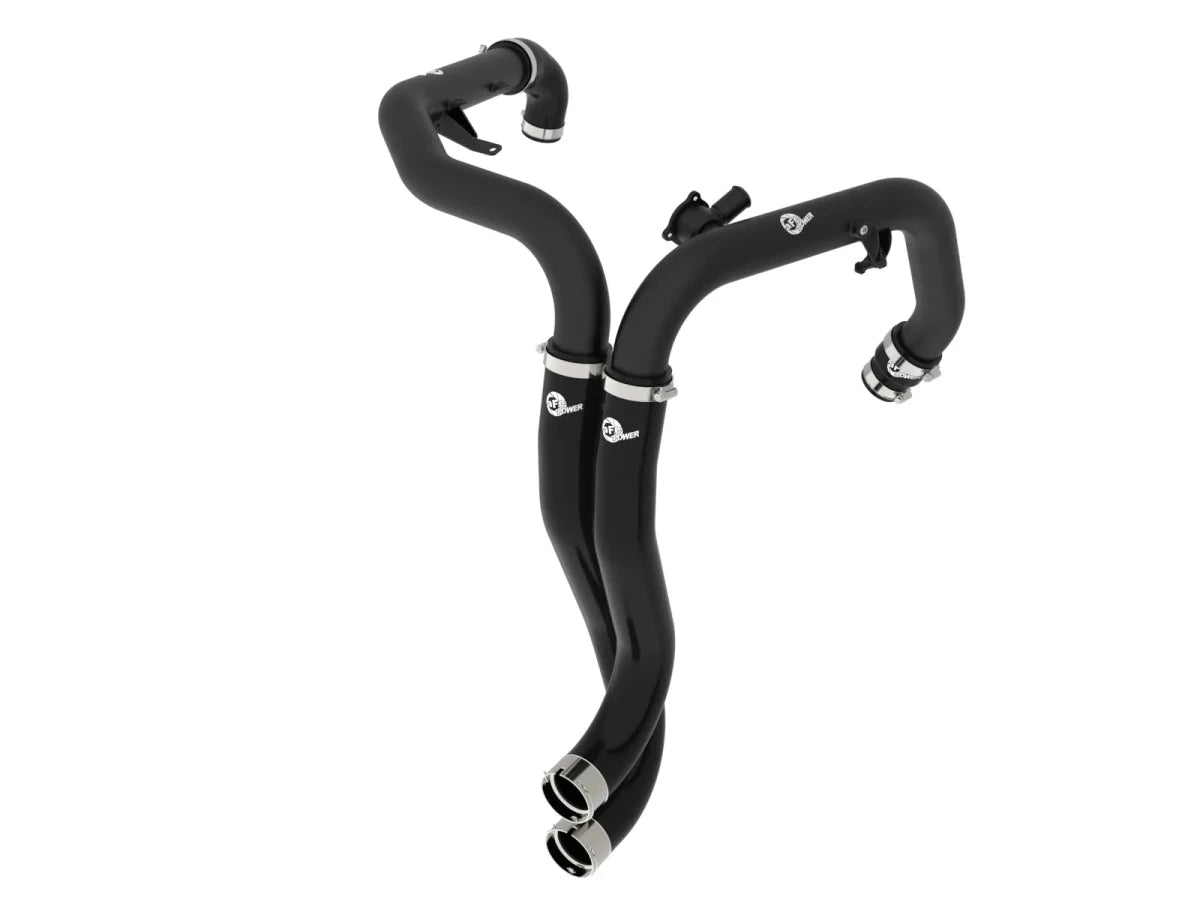 AFE - aFe 22 - 25 Ford Bronco Raptor / 24 - 25 Ranger Raptor 3.0L Ecoboost TT Blade Runner Aluminum Charge Pipes