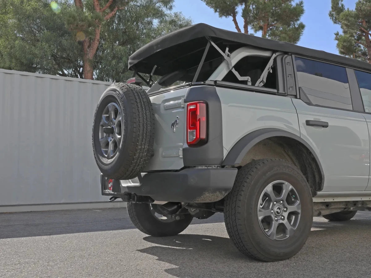 AFE - aFe Apollo GT 3in 409 SS Cat - Back Exhaust 2021 Ford Bronco 2.3L/2.7L