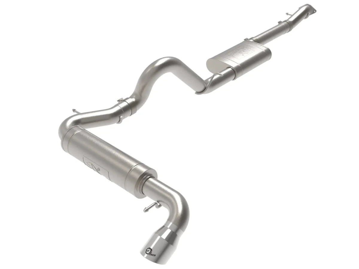 AFE - aFe Apollo GT 3in 409 SS Cat - Back Exhaust 2021 Ford Bronco 2.3L/2.7L