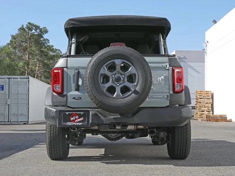 AFE - aFe Apollo GT 3in 409 SS Cat - Back Exhaust 2021 Ford Bronco 2.3L/2.7L