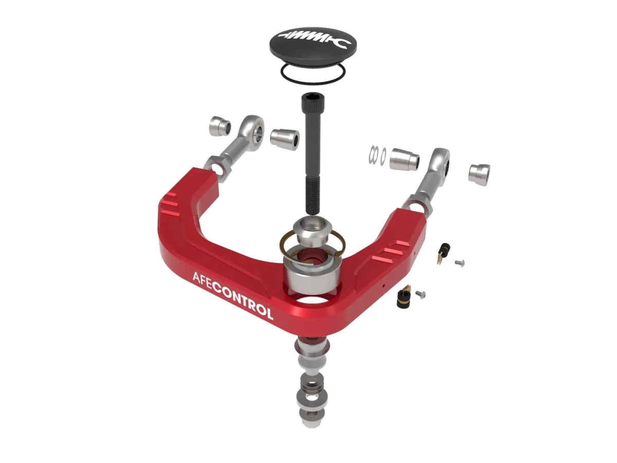 AFE - aFe Control Upper Control Arms – Adjustable Billet Aluminum for Toyota Tacoma, 4Runner, and Land Cruiser (2024–2026)