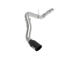 AFE - aFe Large - Bore HD 5in 409SS DPF - Back Exhaust System w/Black Tip 19 - 23 Ram Diesel Trucks L6 - 6.7L (td)