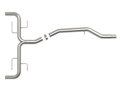 AFE - aFe MACH Force - Xp 3 IN to 2 - 1/2 IN 304 Stainless Steel Axle - Back Exhaust System Alfa Romeo Giulia 17 - 25 L4 - 2.0L (t)