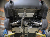 AFE - aFe MACH Force - Xp 3 IN to 2 - 1/2 IN 304 Stainless Steel Axle - Back Exhaust System Alfa Romeo Giulia 17 - 25 L4 - 2.0L (t)