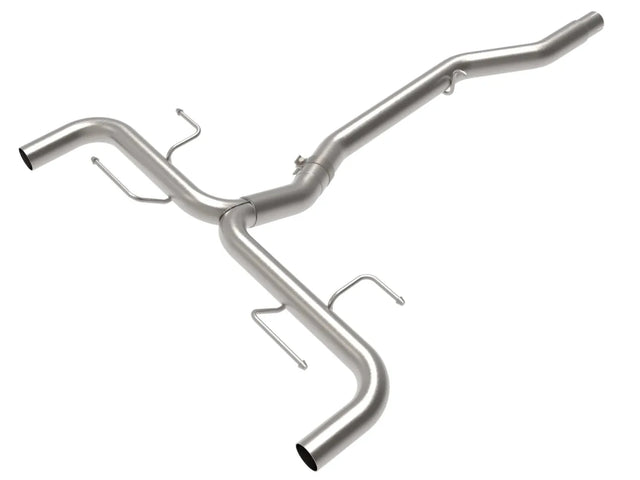 AFE - aFe MACH Force - Xp 3 IN to 2 - 1/2 IN 304 Stainless Steel Axle - Back Exhaust System Alfa Romeo Giulia 17 - 25 L4 - 2.0L (t)