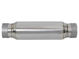 AFE - aFe MACH Force - Xp Stainless Steel Resonator - 3in Inlet/Outlet, 4in Diameter