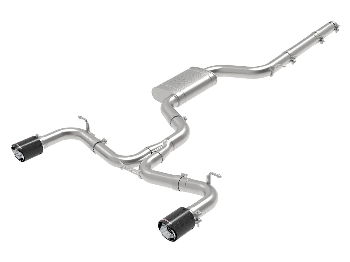 AFE - aFe MACHForce XP 3in - 2.5in SS Exhaust Cat - Back 15 - 17 Volkswagen GTI (MKVII) L4 - 2.0L (t)