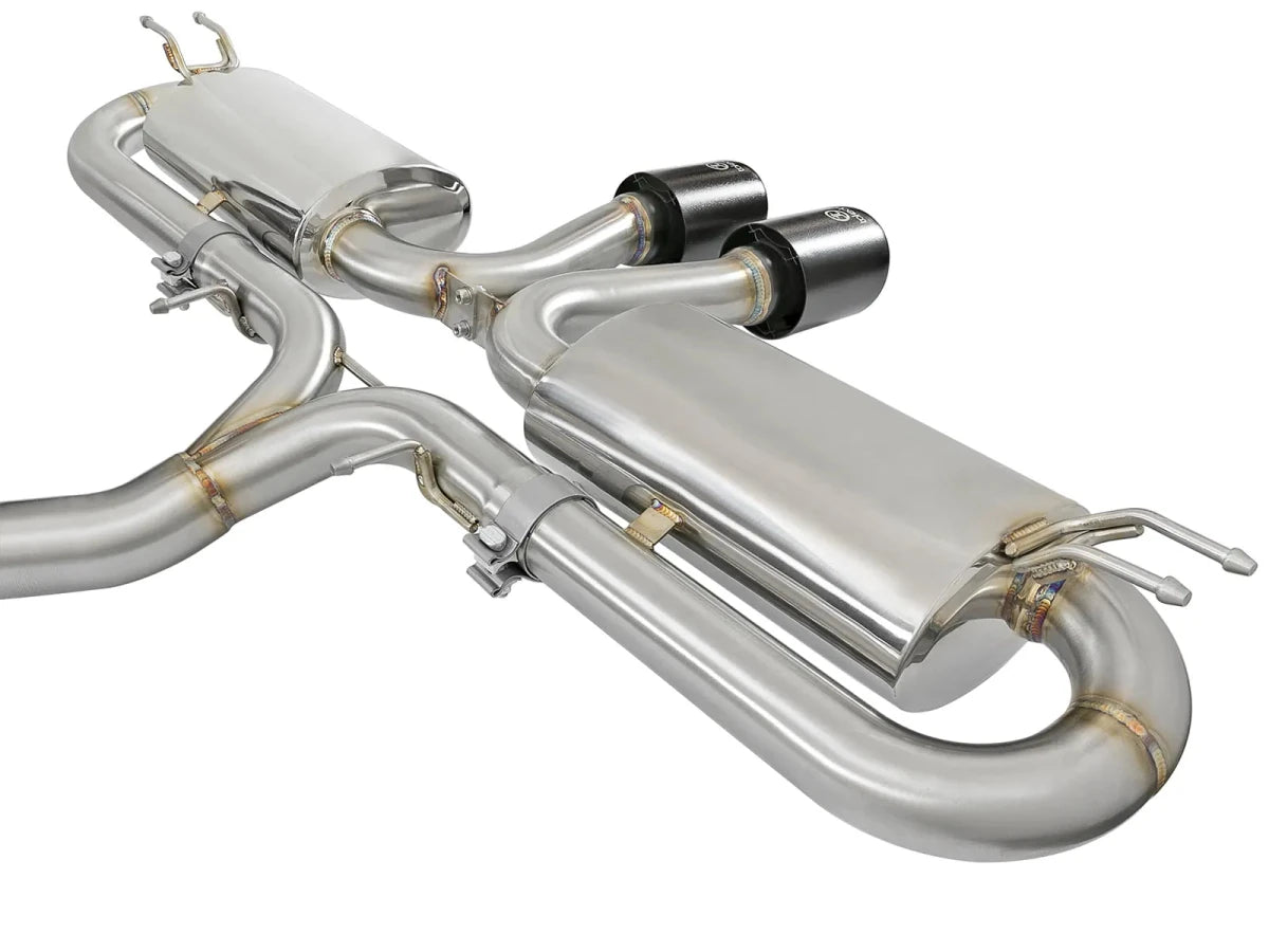 AFE - aFe POWER Takeda 3in 304 SS Cat - Back Exhaust 17 - 19 Honda Civic Si L4 - 1.5L (t)
