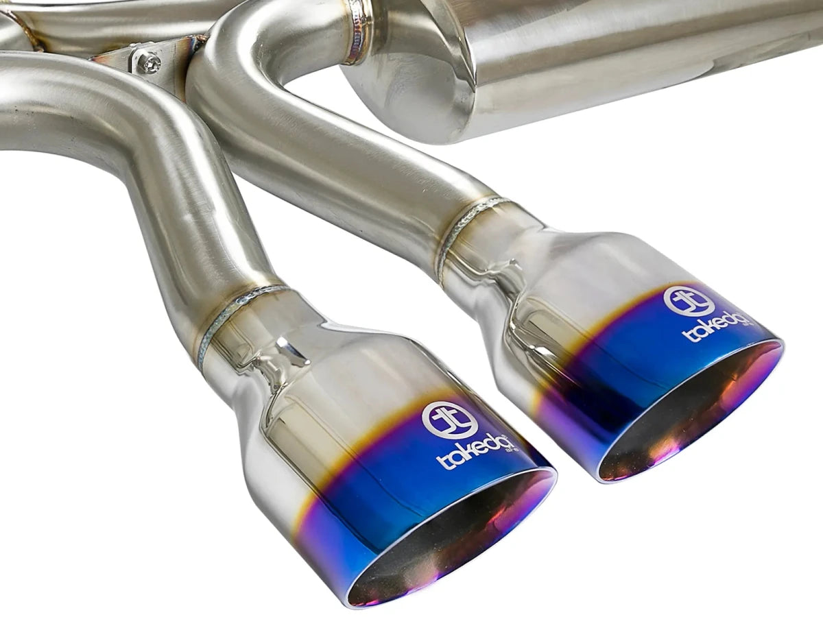 AFE - aFe POWER Takeda 3in 304 SS Cat - Back Exhaust 17 - 19 Honda Civic Si L4 - 1.5L (t)
