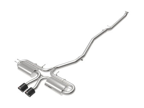 AFE - aFe POWER Takeda 3in 304 SS Cat - Back Exhaust 17 - 19 Honda Civic Si L4 - 1.5L (t)