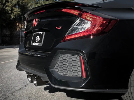 AFE - aFe POWER Takeda 3in 304 SS Cat - Back Exhaust 17 - 19 Honda Civic Si L4 - 1.5L (t)