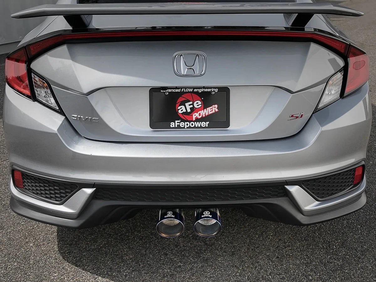 AFE - aFe POWER Takeda 3in 304 SS Cat - Back Exhaust 17 - 19 Honda Civic Si L4 - 1.5L (t)