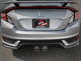 AFE - aFe POWER Takeda 3in 304 SS Cat - Back Exhaust 17 - 19 Honda Civic Si L4 - 1.5L (t)