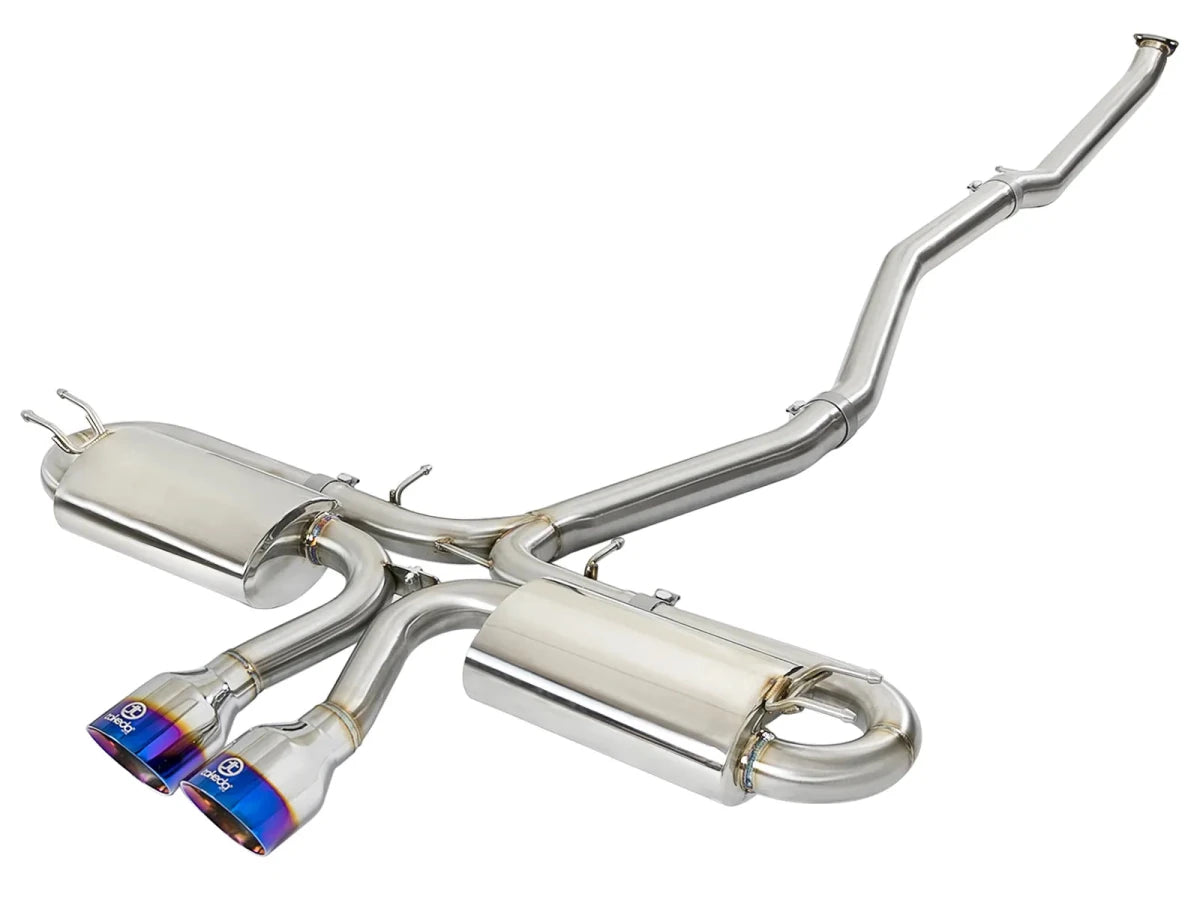 AFE - aFe POWER Takeda 3in 304 SS Cat - Back Exhaust 17 - 19 Honda Civic Si L4 - 1.5L (t)