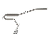 AFE - aFe Rebel Series 2.5in 409 SS Cat - Back Exhaust w/ Polished Tip 2022 Ford Maverick - Panda Motorworks
