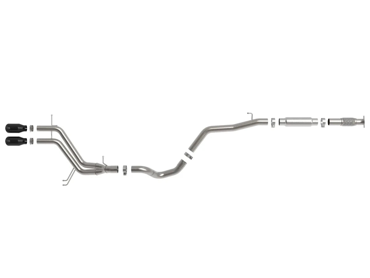 AFE - aFe Takeda 2 - 1/2in to 3in SS - 304 Cat - Back Exhaust 13 - 17 Hyundai Veloster L4 - 1.6L