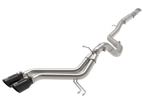 AFE - aFe Takeda 2 - 1/2in to 3in SS - 304 Cat - Back Exhaust 13 - 17 Hyundai Veloster L4 - 1.6L