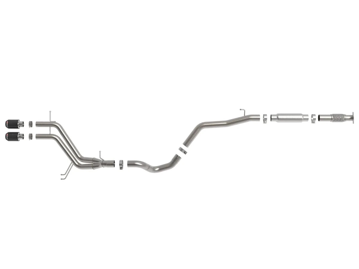 AFE - aFe Takeda 2 - 1/2in to 3in SS - 304 Cat - Back Exhaust 13 - 17 Hyundai Veloster L4 - 1.6L