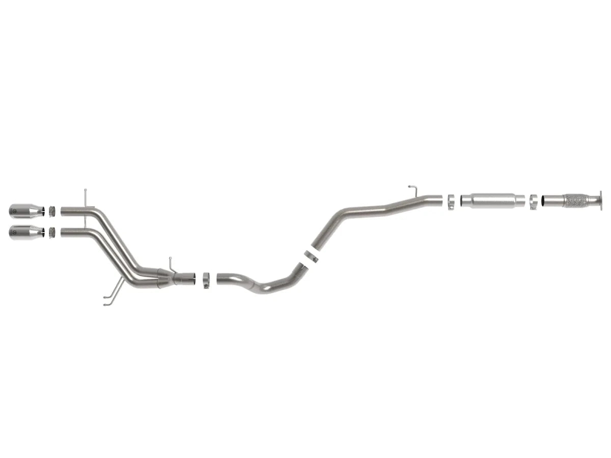 AFE - aFe Takeda 2 - 1/2in to 3in SS - 304 Cat - Back Exhaust 13 - 17 Hyundai Veloster L4 - 1.6L