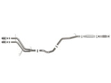 AFE - aFe Takeda 2 - 1/2in to 3in SS - 304 Cat - Back Exhaust 13 - 17 Hyundai Veloster L4 - 1.6L