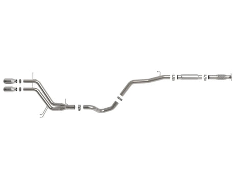 AFE - aFe Takeda 2 - 1/2in to 3in SS - 304 Cat - Back Exhaust 13 - 17 Hyundai Veloster L4 - 1.6L