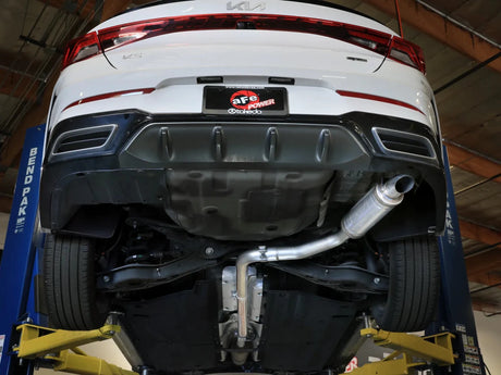 AFE - aFe Takeda 2.5" 304 Stainless Steel Cat - Back Exhaust System | Kia K5 GT - Line 1.6L (2021–2024)