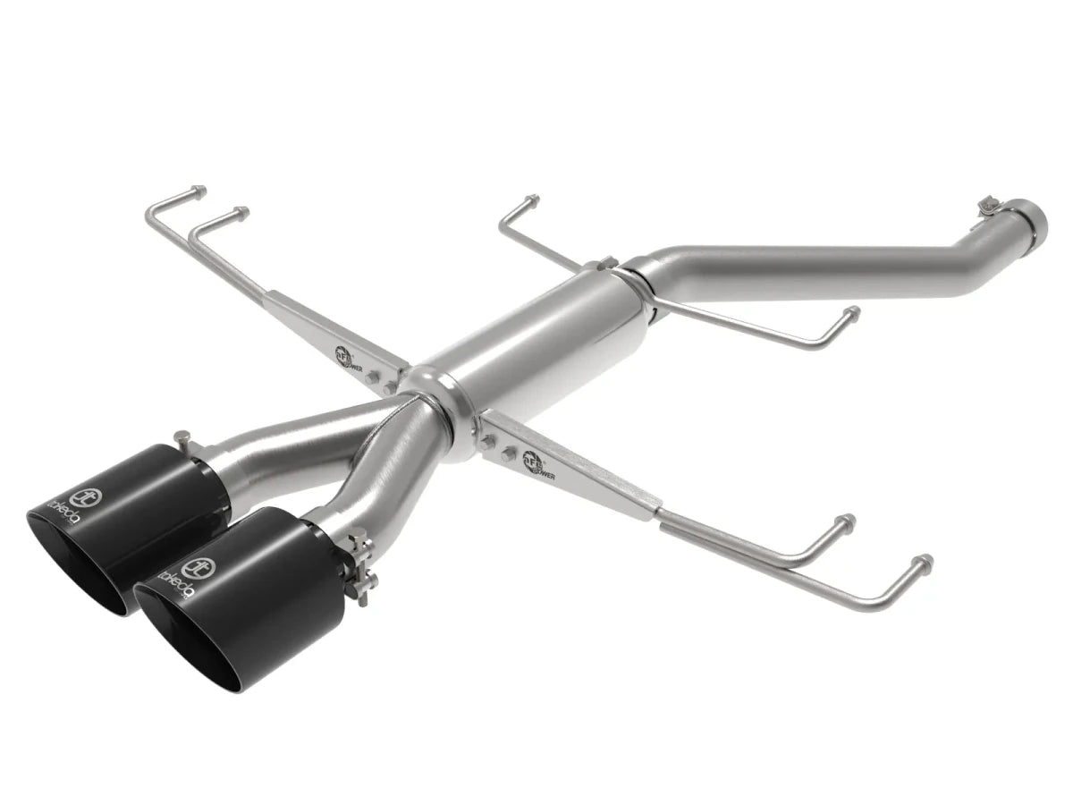 AFE - aFe Takeda 2.5in 304SS Axle - Back Exhaust System 17 - 21 Honda Civic Type R L4 - 2.0L (t)